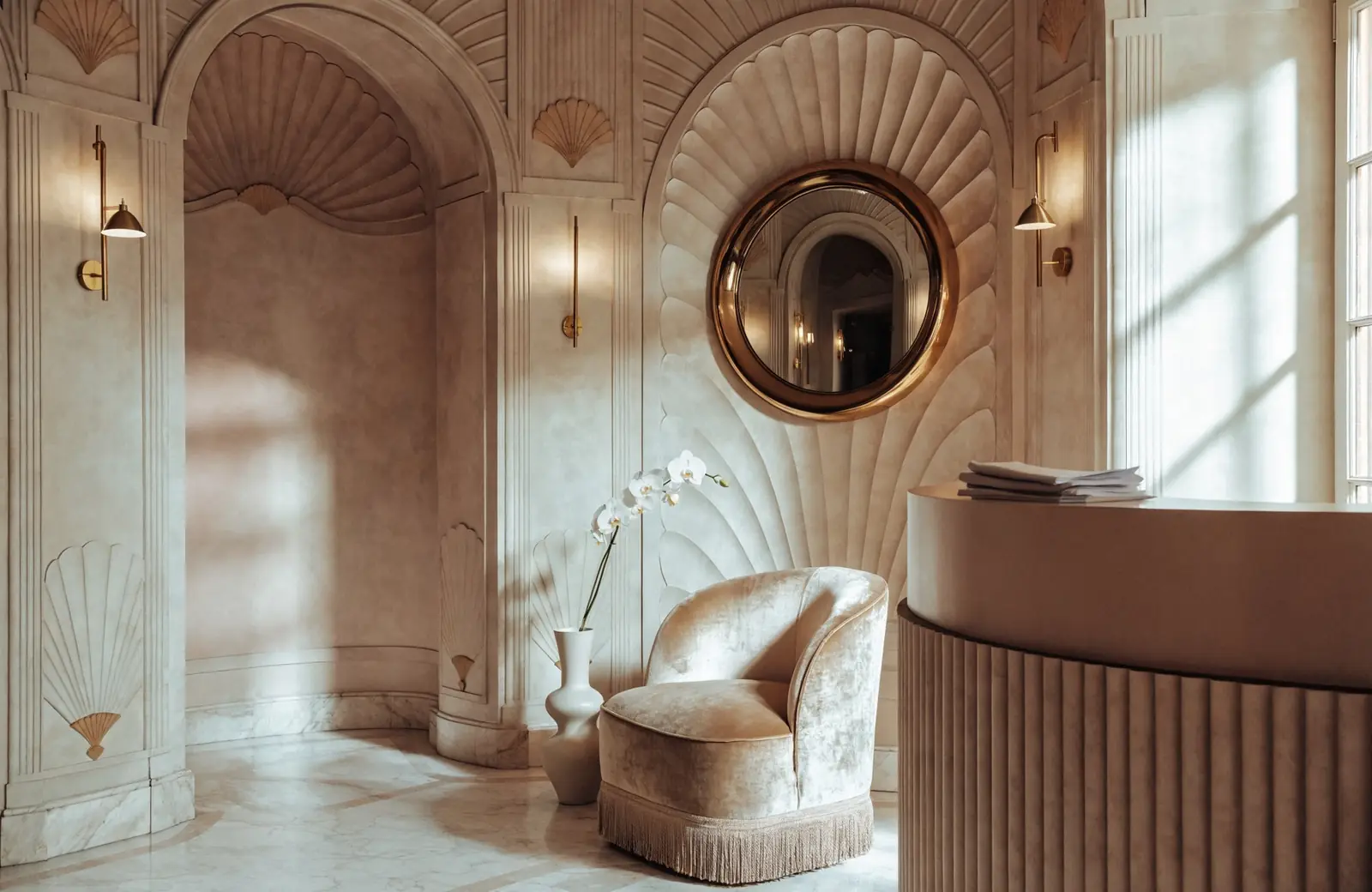 Empfang von ADD Beauty in einem historischen Altbau in Frankfurt-Westend