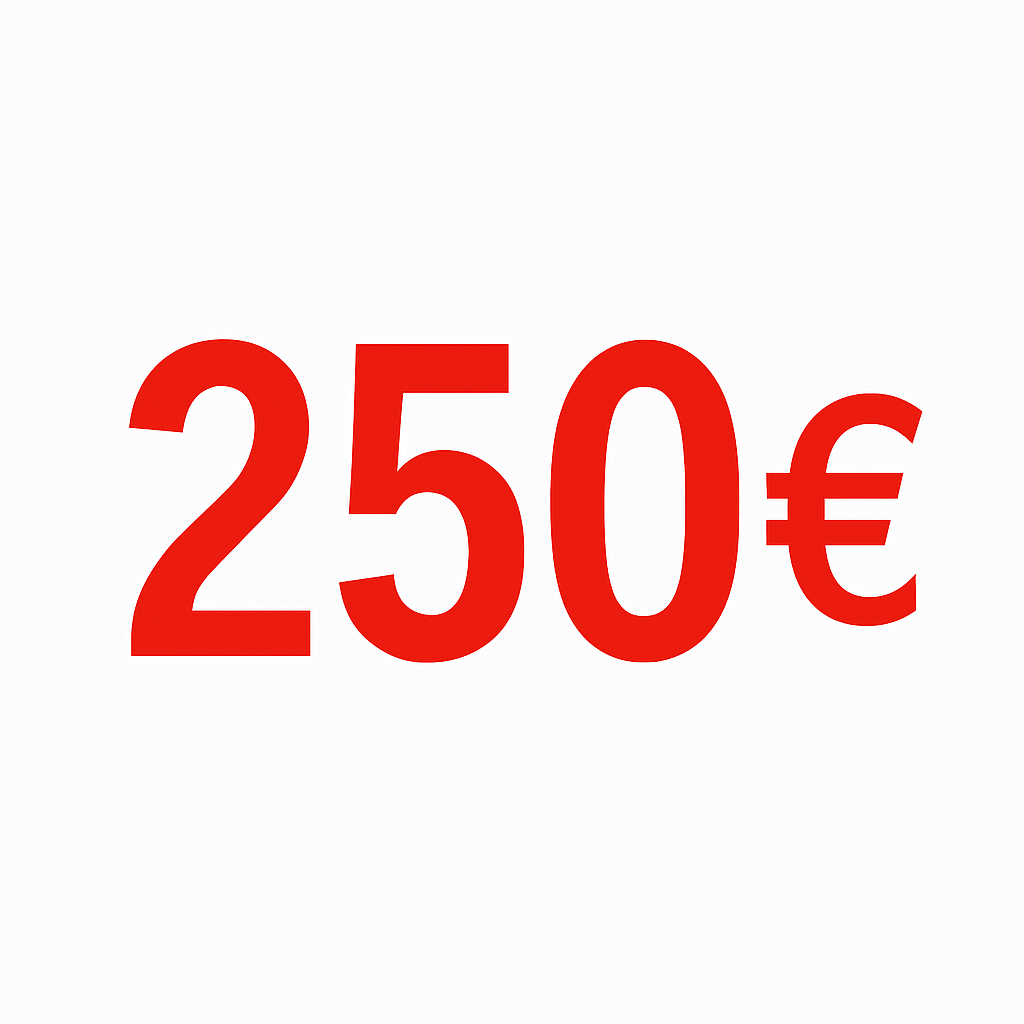 Deposit 250